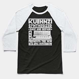 Synthesizer Analog Modular Retro Vintage Synth Baseball T-Shirt